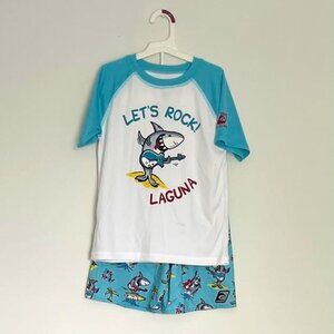 Laguna Boys Swim Set – T-Shirt & Shorts (Size 7)